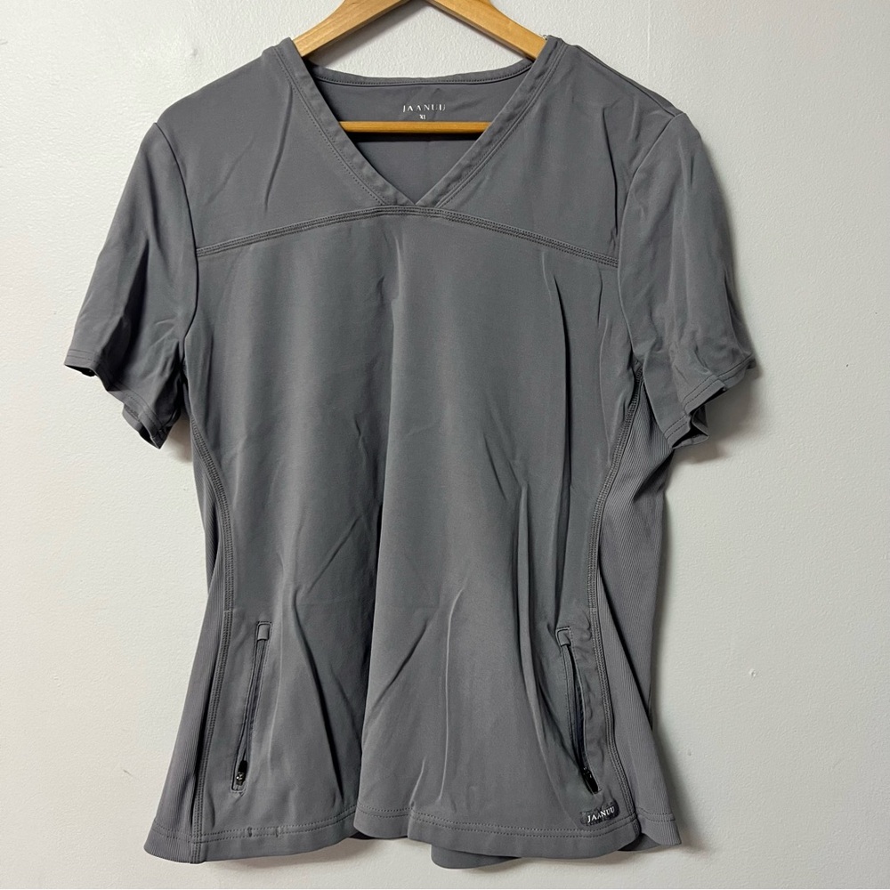 Jaanuu scrub top grey xl - Picture 3 of 7